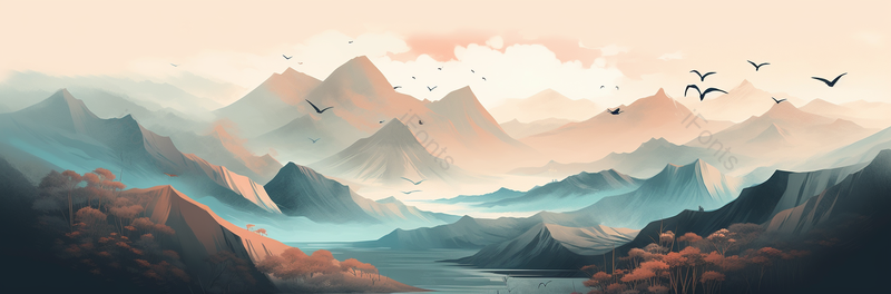 中国风山水画风采背景,插画/手绘图,插画/手绘图库,插画/手绘图下载,插画/手绘